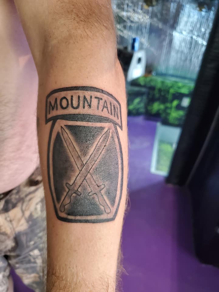 10th Mountain Division Tattoo